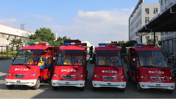 電動(dòng)消防車，為安全作保障