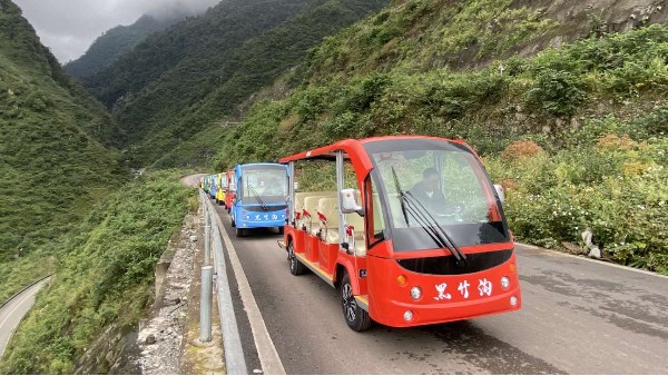 電動觀光車上下坡和坡道停車時要注意什么？