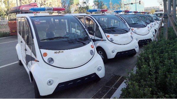 大興機(jī)場(chǎng)瑪西爾警用電動(dòng)車合作案例