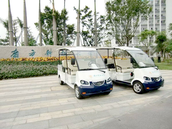 瑪西爾電動(dòng)觀光車(chē)高校合作案例