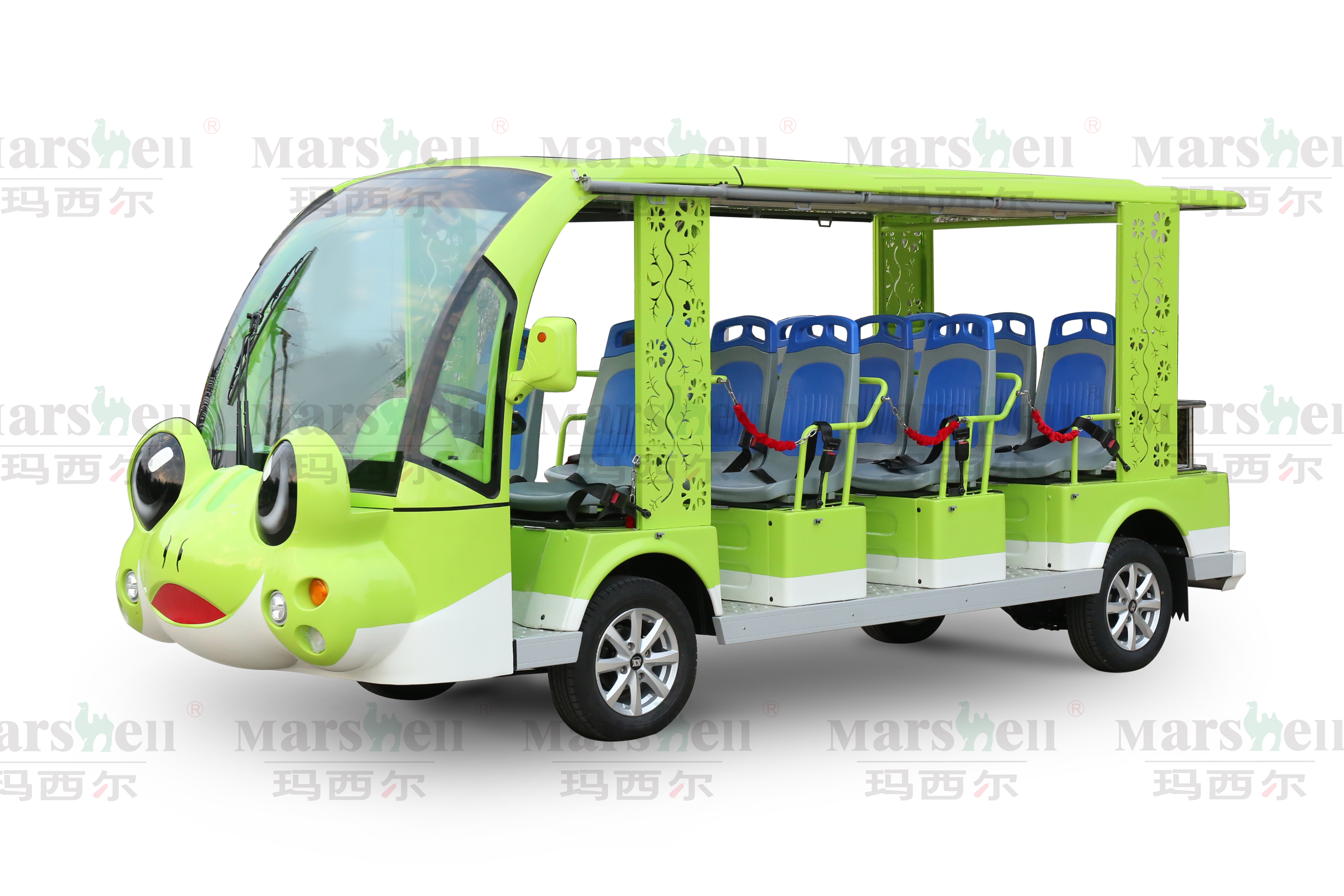 青蛙主題造型觀光車
