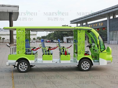 青蛙造型觀光車