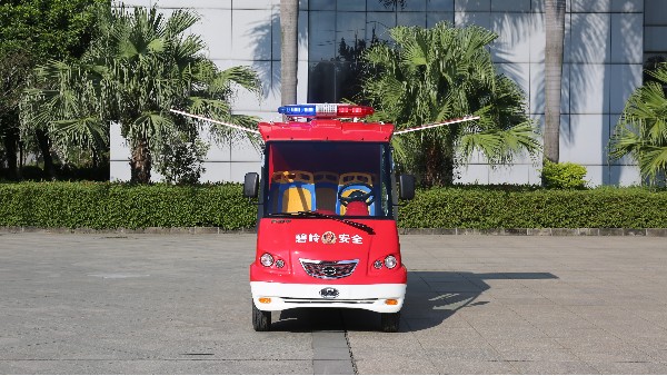 瑪西爾電動(dòng)消防車出動(dòng)，秋冬干燥注意防火