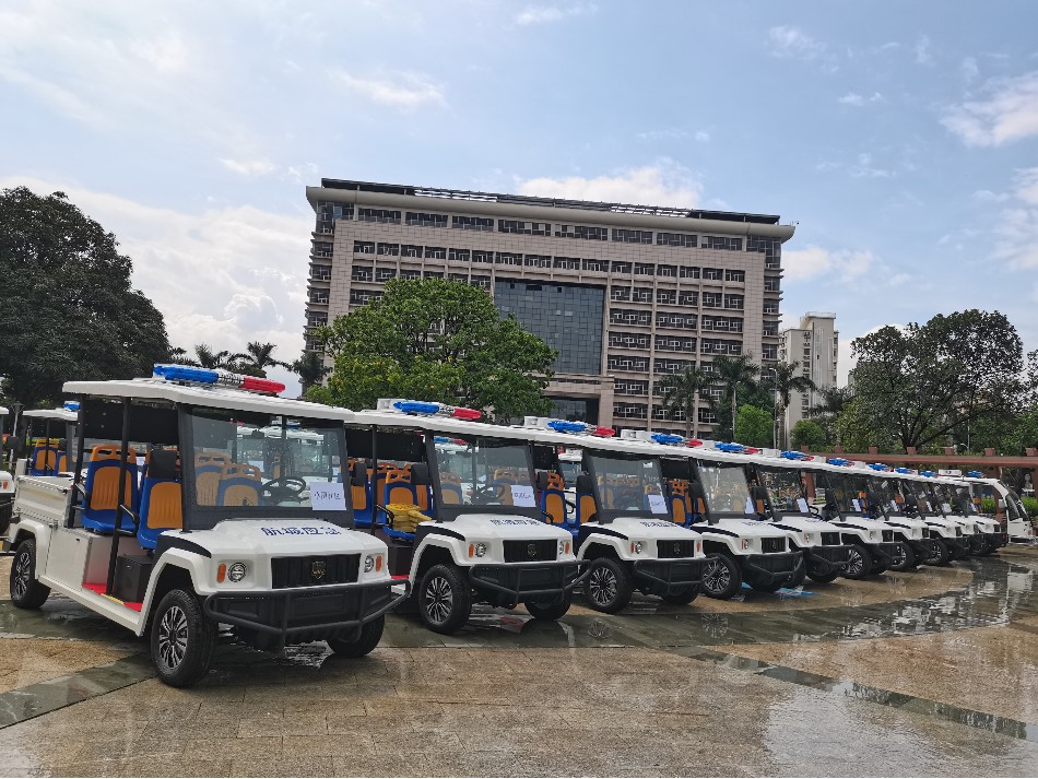 瑪西爾深圳某街道電動(dòng)巡邏車案例