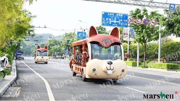 瑪西爾“小松鼠”觀光車亮相中國(guó)東盟博覽會(huì)